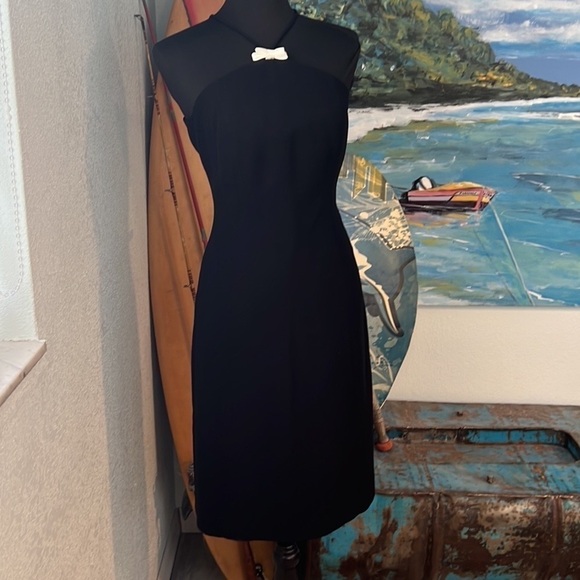 Shani,Gorgeous Bow-Tie Cocktail Dress,Shani Grosz, Exquisitely Designed, Size 8 - Picture 13 of 15